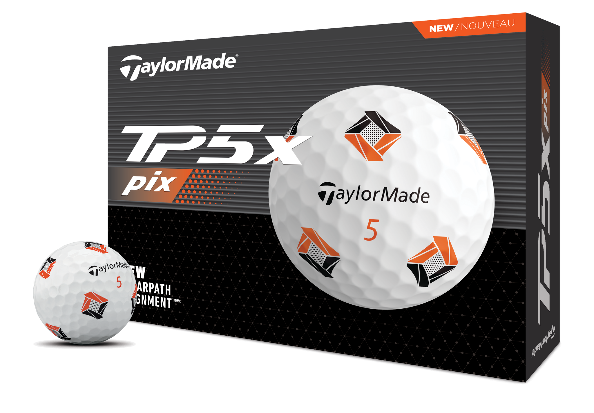 TaylorMade TP5x Pix Golf Balls