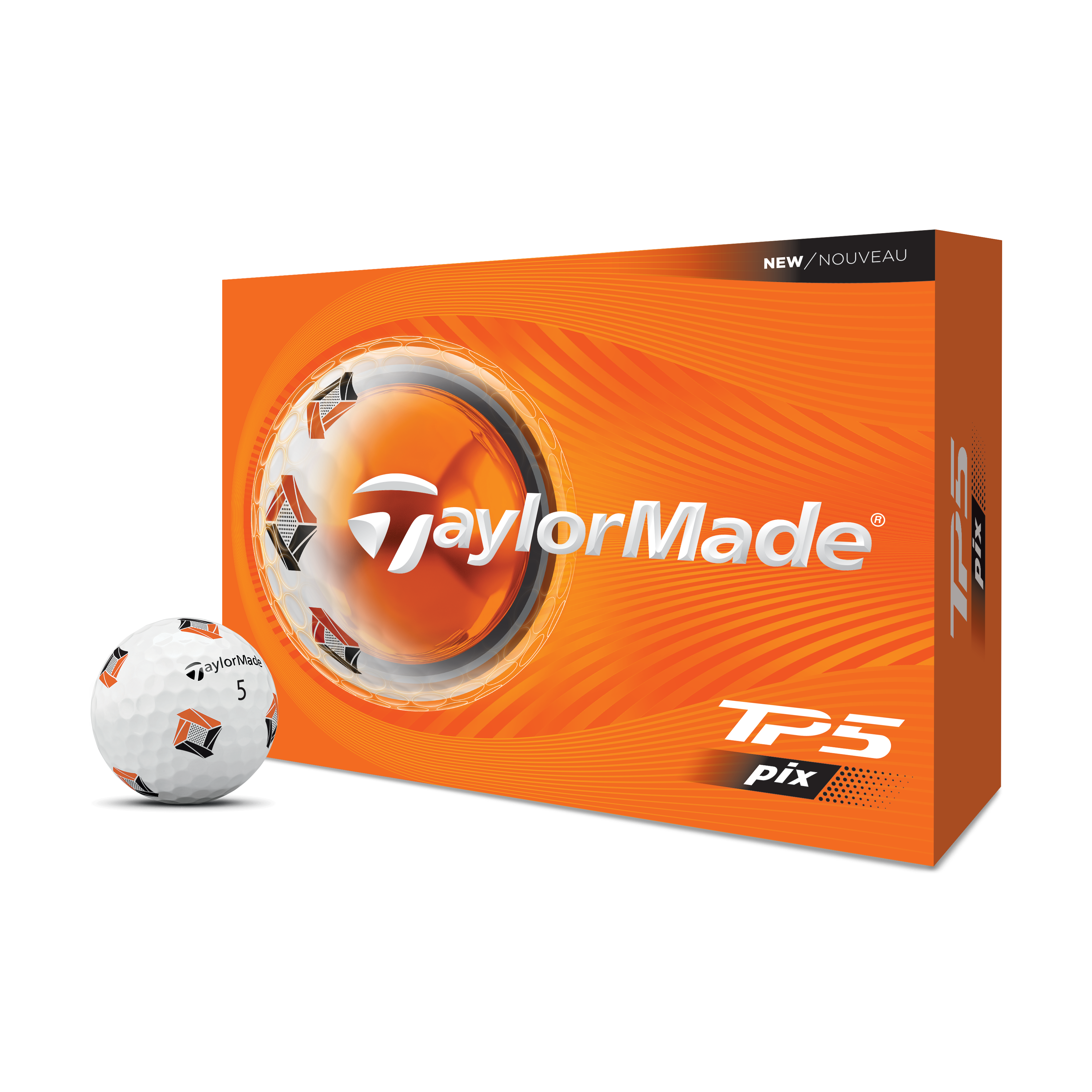 TaylorMade TP5 pix Golf Balls