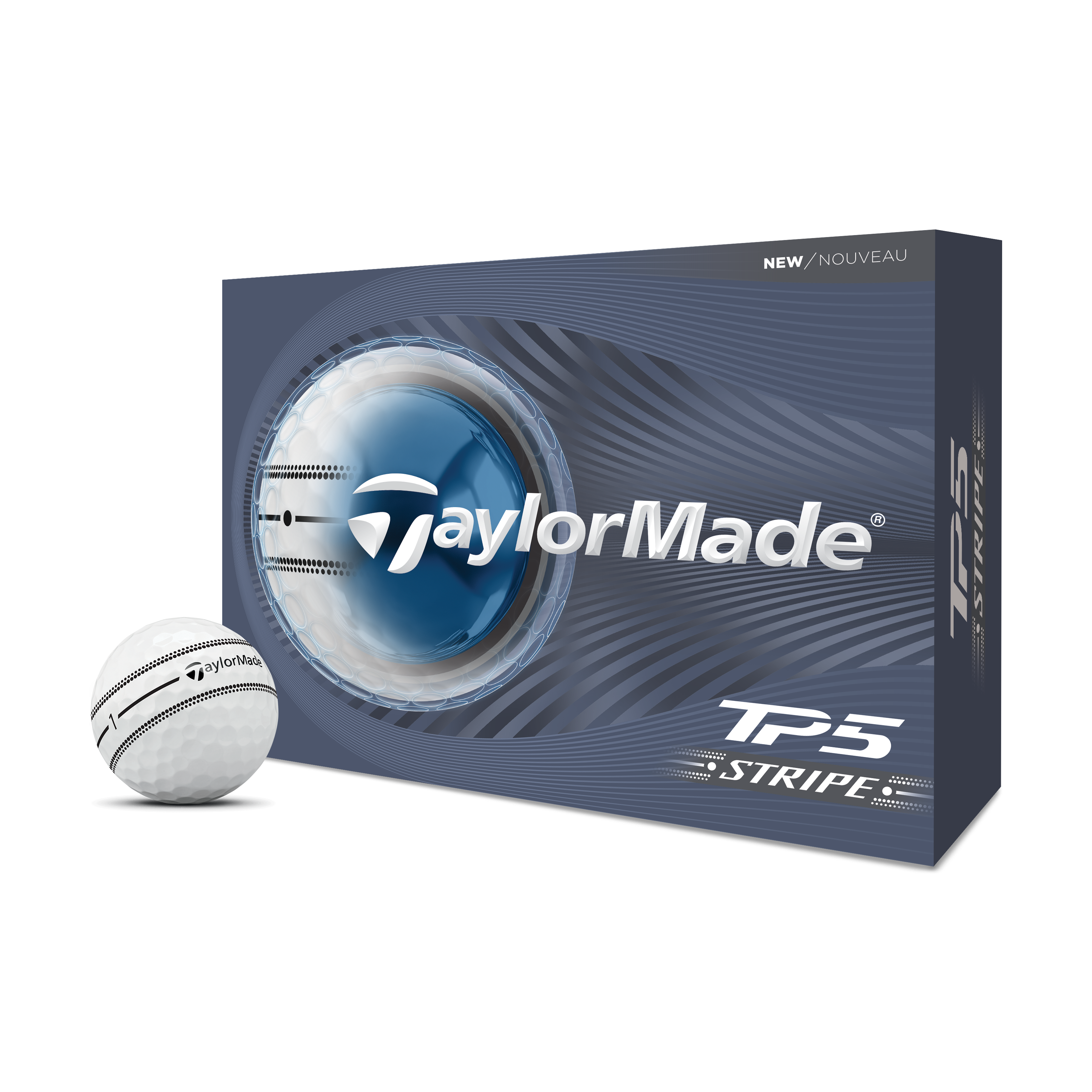 TaylorMade TP5 Stripe Golf Balls