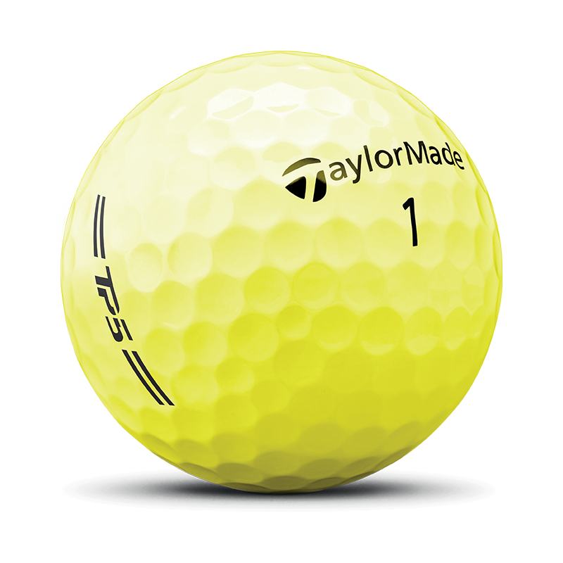 TaylorMade TP5 Yellow Golf Balls