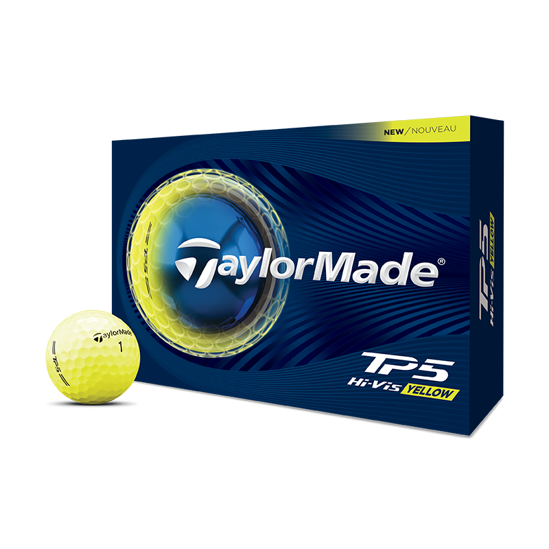 TaylorMade TP5 Yellow Golf Balls