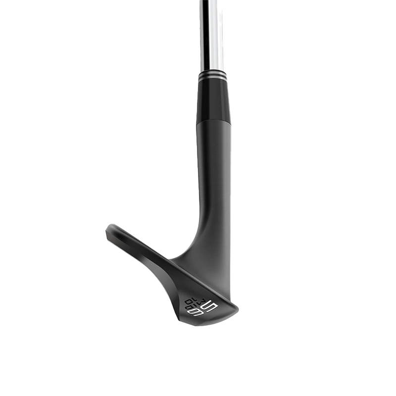 Cleveland RTZ Black Satin Wedge