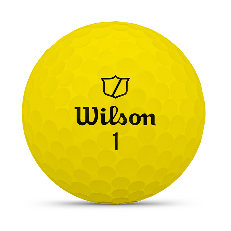 Wilson Duo Soft Golf Balls Yellow