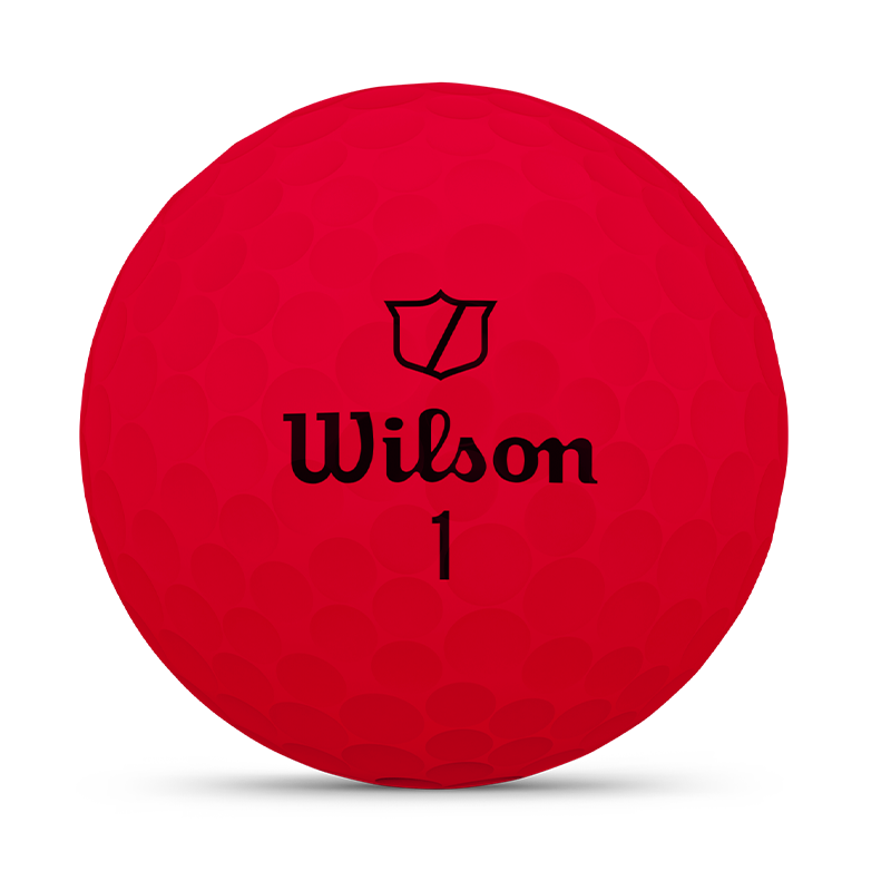 Wilson Duo Soft Golf Balls Red